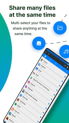 Screenshot From Our Share Apps: APK Share & Backup Review