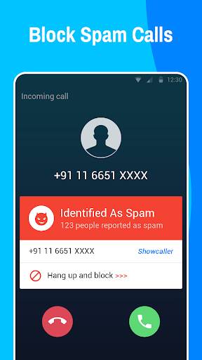 Screenshot From Our Showcaller: Caller ID & Block Review
