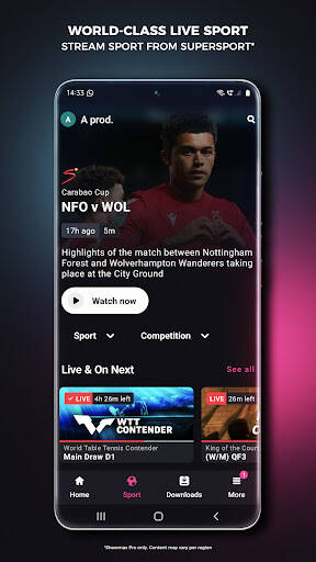 Screenshot From Our Showmax Review