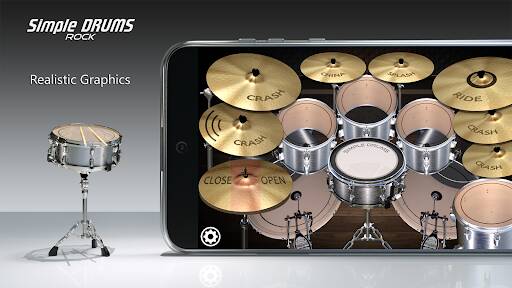 Screenshot From Our Simple Drums Rock - Drum Set Review