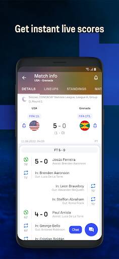 Screenshot From Our Sofascore - Sports live scores Review