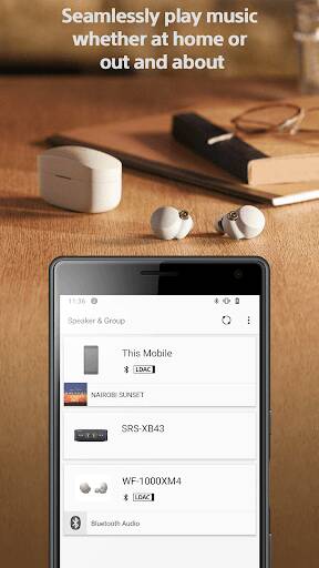 Screenshot From Our Sony | Music Center Review