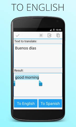 Screenshot From Our Spanish English Translator Review