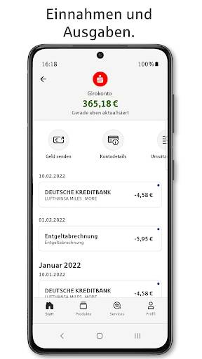 Screenshot From Our Sparkasse Ihre mobile Filiale Review