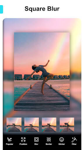 Screenshot From Our Square Fit Photo Collage Maker Review