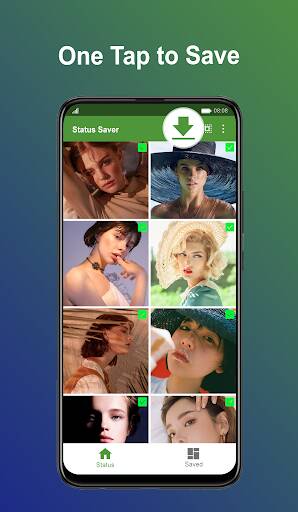 Screenshot From Our Status Saver - Download & Save Review