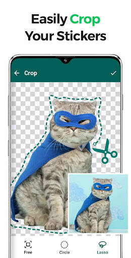 Screenshot From Our Sticker Maker for WhatsApp Review