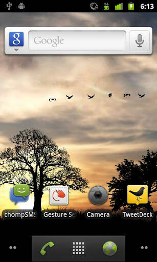 Screenshot From Our Sun Rise Free Live Wallpaper Review