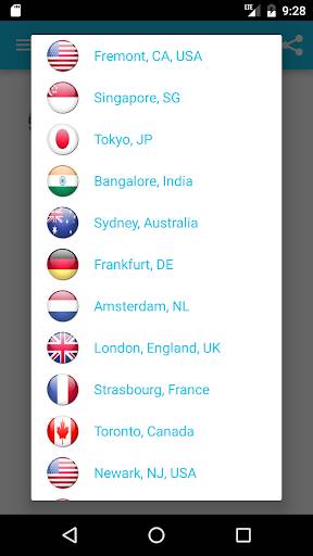 Screenshot From Our Super VPN - Unlimited Proxy Review