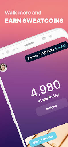Screenshot From Our Sweatcoin Review