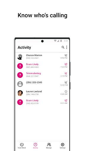 Screenshot From Our T-Mobile Scam Shield Review