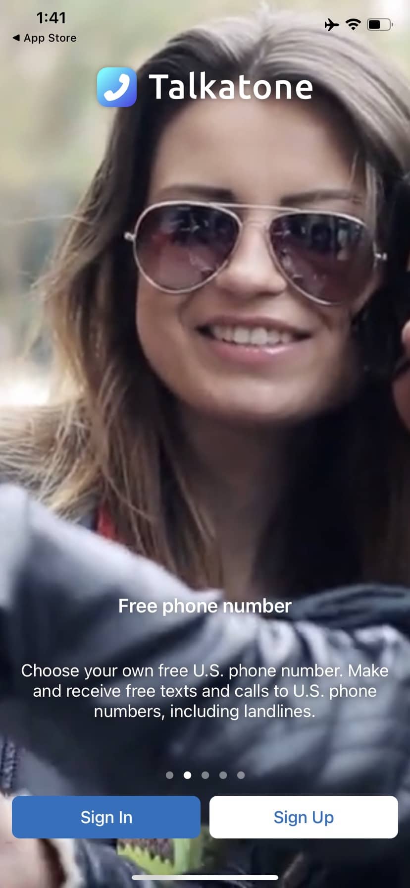 Screenshot From Our Talkatone Review