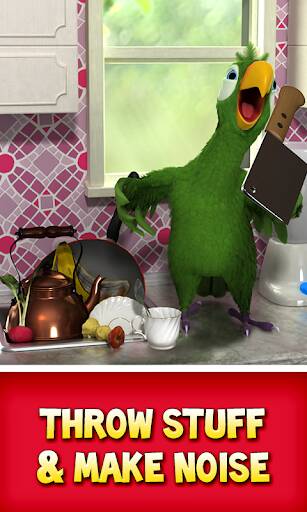 Screenshot From Our Talking Pierre the Parrot Review