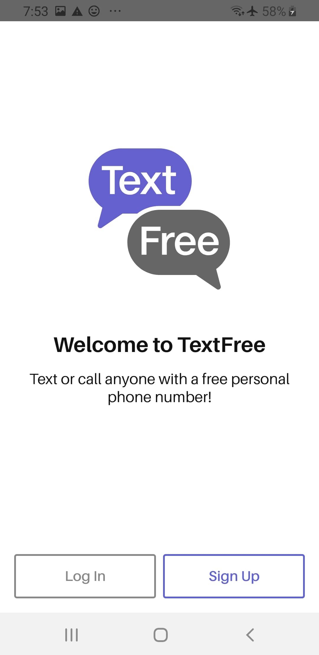 Screenshot From Our Text Free Review