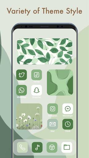 Screenshot From Our Themepack - App Icons, Widgets Review