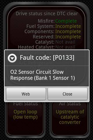 Screenshot From Our Torque Lite (OBD2 & Car) Review