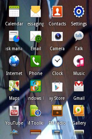 Screenshot From Our Transparent Screen Launcher Review