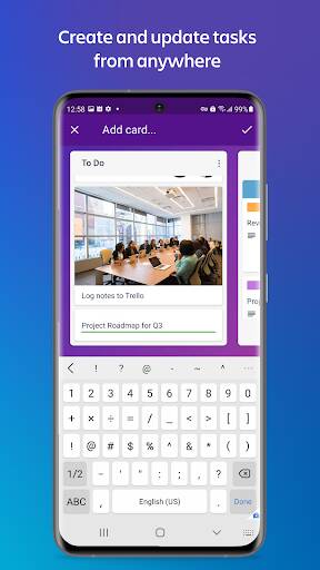 Screenshot From Our Trello: Manage Team Projects Review