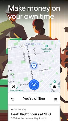 Screenshot From Our Uber - Driver: Drive & Deliver Review
