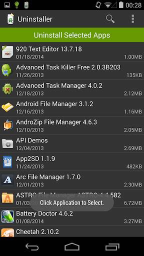 Screenshot From Our Uninstaller Review