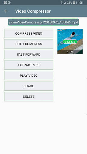Screenshot From Our Video Compressor &Video Cutter Review