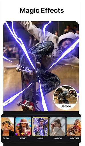 Screenshot From Our Video Editor - Video Effects Review