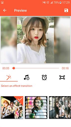 Screenshot From Our Video Maker from Photos, Music Review