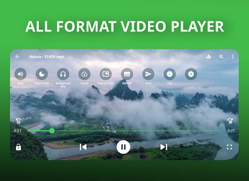 Screenshot From Our Video Player for Android Review