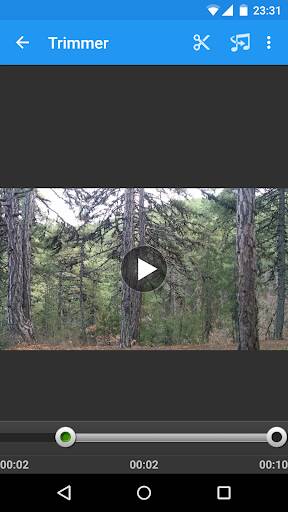 Screenshot From Our VidTrim - Video Editor Review
