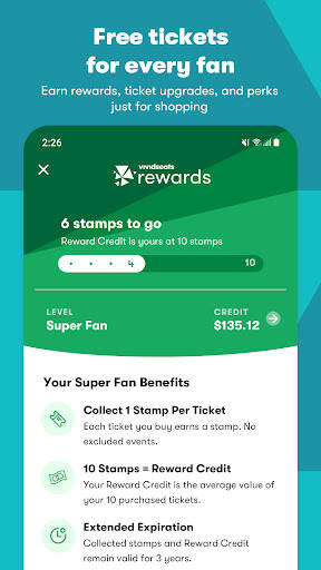 Screenshot From Our Vivid Seats | Event Tickets Review