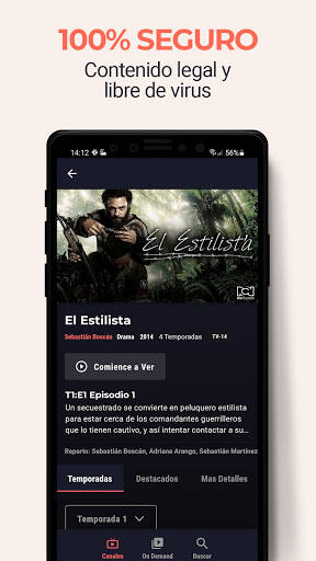 Screenshot From Our VIX - Cine y TV en Español Review
