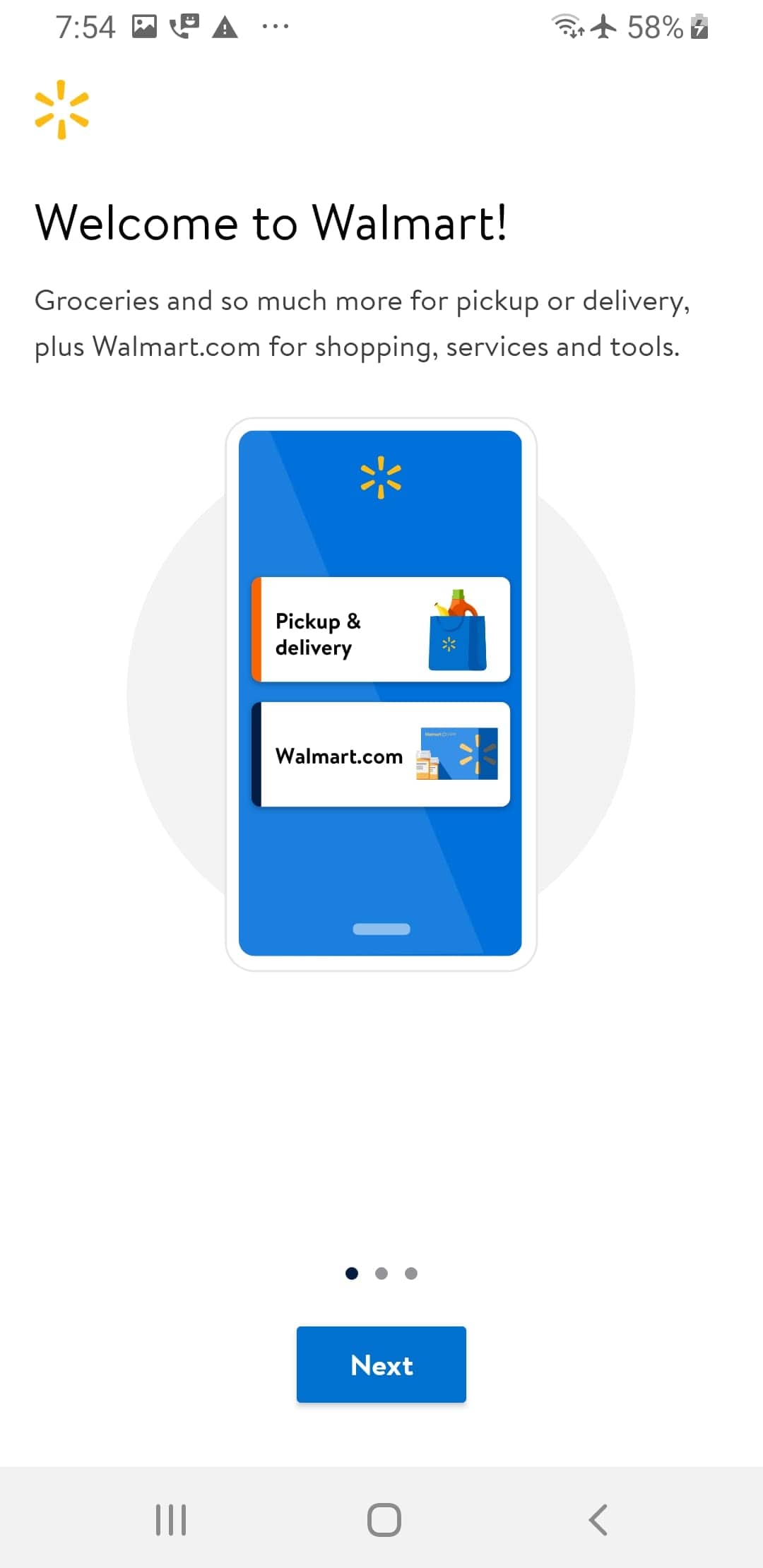 Screenshot From Our Walmart Shopping and Grocery Review
