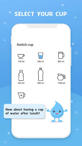 Screenshot From Our Water Reminder - Remind Drink  Review