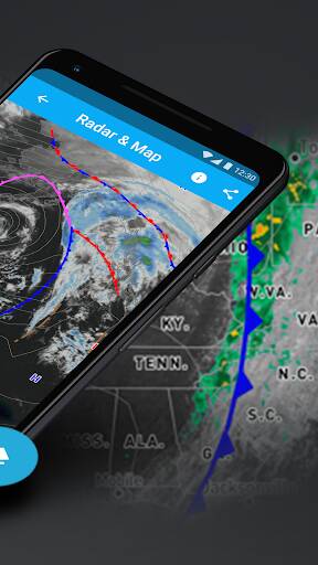 Screenshot From Our Weather data & microclimate :  Review