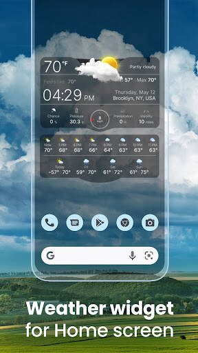 Screenshot From Our Weather Live° Review
