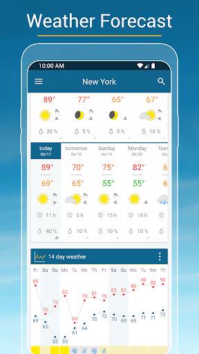 Screenshot From Our Weather & Radar - Storm radar Review