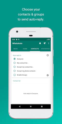 Screenshot From Our WhatAuto - Reply App Review