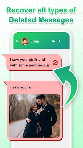Screenshot From Our WhatsDeleted: Recover Messages Review