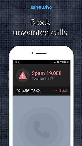 Screenshot From Our whowho - Caller ID & Block Review