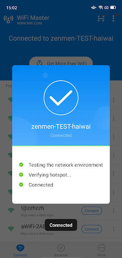Screenshot From Our WiFi Master: WiFi Auto Connect Review