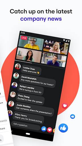 Screenshot From Our Workplace from Meta Review