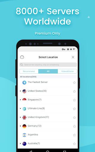 Screenshot From Our X-VPN - Private Browser VPN Review