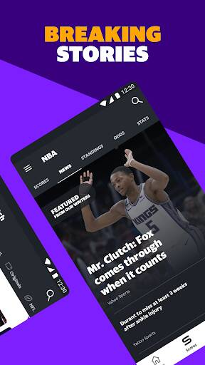 Screenshot From Our Yahoo Sports: Scores & News Review