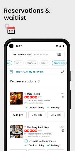 Screenshot From Our Yelp: Food, Delivery & Reviews Review