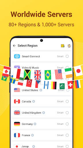 Screenshot From Our Yoga VPN -Secure Proxy VPN Review