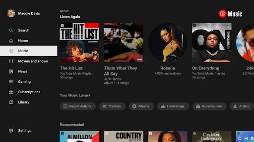 Screenshot From Our YouTube for Android TV Review