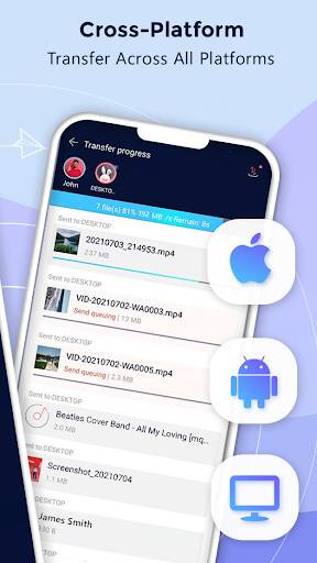 Screenshot From Our Zapya - File Transfer, Share Review