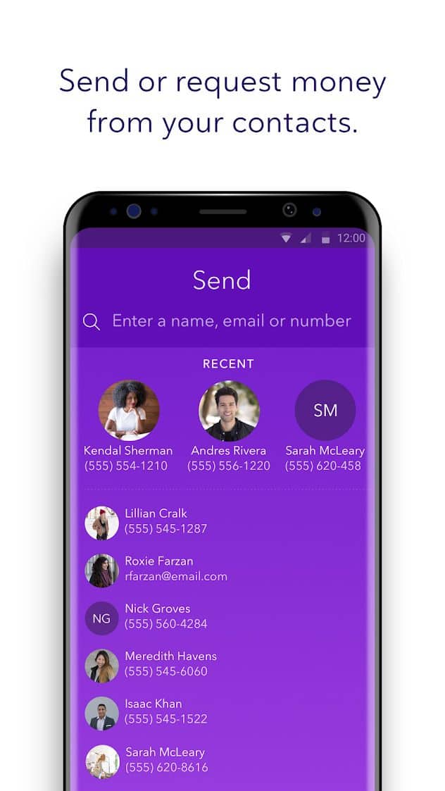 Screenshot From Our Zelle Review