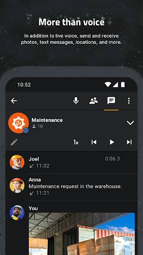 Screenshot From Our Zello PTT Walkie Talkie Review